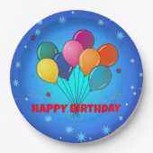 おめでとう！フェスティバル星空。 ペーパープレート (正面)