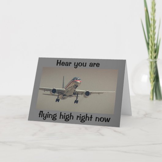 おめでとう*ヘアドレッサーになる*グラードカード カード (正面)