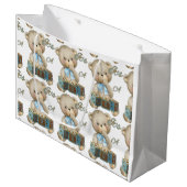 おめでとう ベビーボーイ ギフトバッグ (正面アングル)