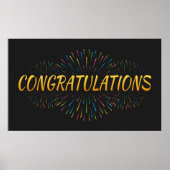 おめでとう ポスター (正面)