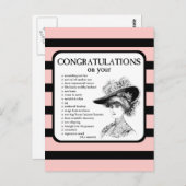 おめでとう… ポストカード (正面/裏面)