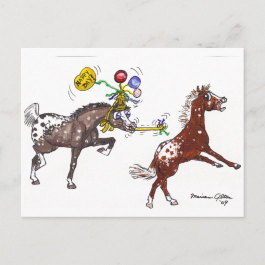 おめでとう！ ポストカード (正面)