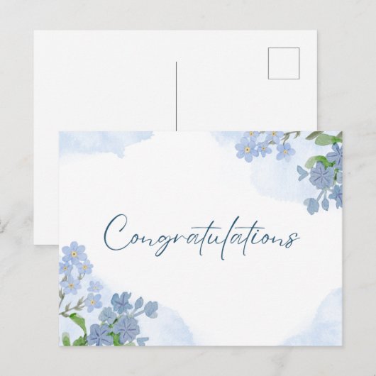 おめでとう ポストカード (正面/裏面)