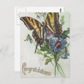 おめでとう ポストカード (正面/裏面)