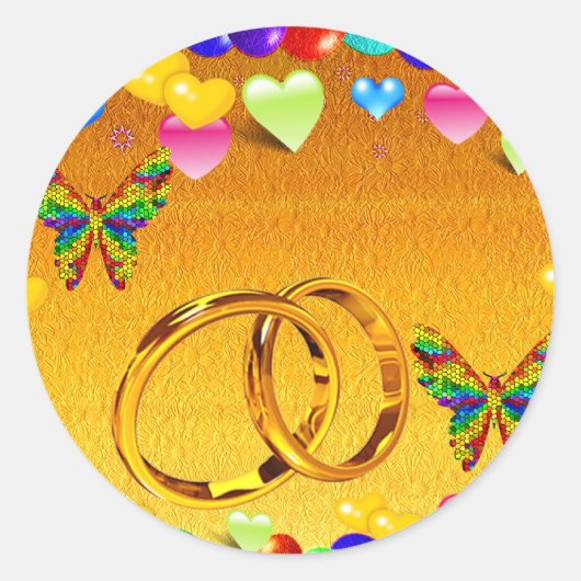 おめでとう_ ラウンドシール (正面)