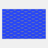 おめでとう!ラッピングペーパー ラッピングペーパーシート (正面)