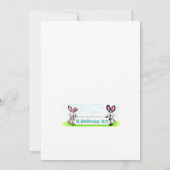 おめでとう!偉業を成し遂げたあなた! 招待状 (裏面)