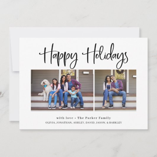 おめでとう |写モダン数々の真 シーズンカード (正面)