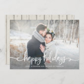 おめでとう |写モダン素朴真 シーズンカード (正面/裏面)