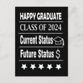 おめでとう、卒業おめでとう ポストカード (正面)