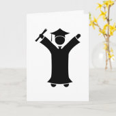 おめでとう、卒業生！ カード (黄色い花)