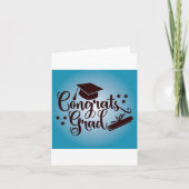 おめでとう、卒業生 カード (正面)