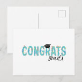 おめでとう、卒業生！ ポストカード (正面/裏面)