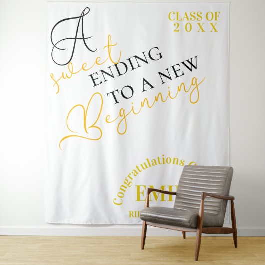 おめでとう　卒業生 ２０２５年度　卒業おめでとう タペストリー (インサイチュ)