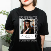 おめでとう 卒業 ぴったりな家族 カスタム フォト Tシャツ