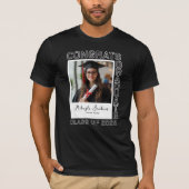 おめでとう 卒業 ぴったりな家族 カスタム フォト Tシャツ (正面)
