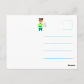 おめでとう - 受験成功のカスタマイズギフト ポストカード (裏面)