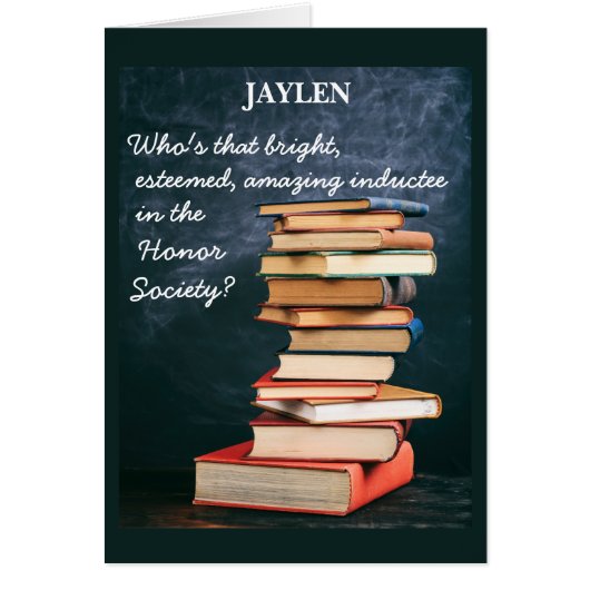 おめでとう!名誉会カスタム会票 (正面)