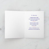 おめでとう、基本トレーニング卒業 カード (内部)