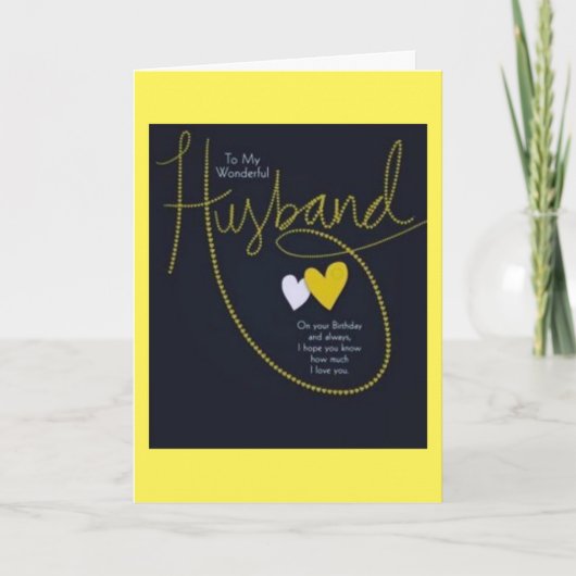 おめでとう**夫** シーズンカード (正面)