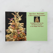 おめでとう！実在実在 Tree!実在 Snow  Crismas カード (内部)