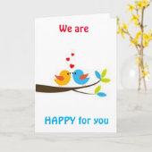 おめでとう＆寂しくなります！カード カード (黄色い花)