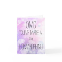 おめでとう – 小さな人間の紫を作った