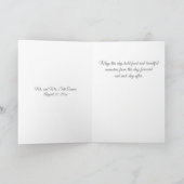 おめでとう、幸せに カード (内部)