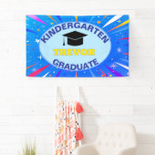 おめでとう!幼稚園の卒業式 横断幕 (インサイチュ)