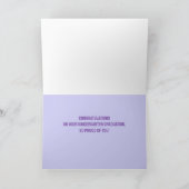 おめでとう!!幼稚園卒園カード！カード カード (内部)