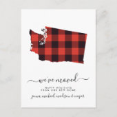 おめでとう |引っ越しました |ワシントン ポストカード (正面)