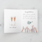 おめでとう！愛と乾杯！ サンキューカード (内部)