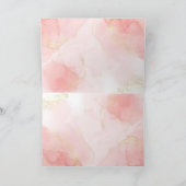 おめでとう 折りたたみ 招待カード 招待状 (内部)