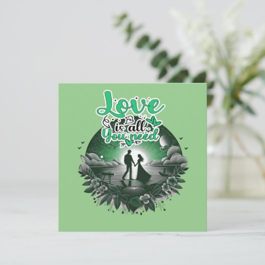 おめでとう 折りたたみ 招待状カード 招待状 (スタンド正面)