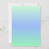 おめでとう 招待状 (裏面)