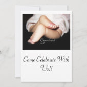 おめでとう 招待状 (正面)