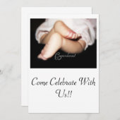 おめでとう 招待状 (正面/裏面)