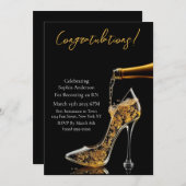 おめでとう 招待状 (正面/裏面)