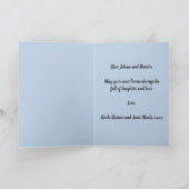 おめでとう　新しいお家 カード (内部)