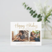 おめでとう |新しい住所の変更写真 シーズンポストカード (スタンド正面)