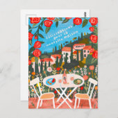 おめでとう 新しい家 田園風景 ポストカード (正面/裏面)