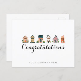 おめでとう！新築マイホームオーナー ポストカード