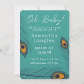 おめでとう!春のベイビーシャワーの招待状 招待状 (正面)