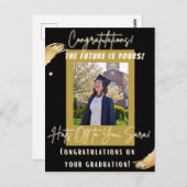 おめでとう！未来はあなたのもの！卒業 ポストカード (正面/裏面)