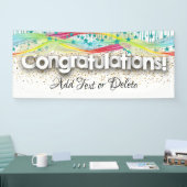 おめでとう 横断幕 (トレードショー)