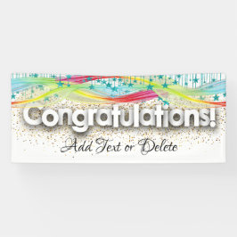 おめでとう 横断幕