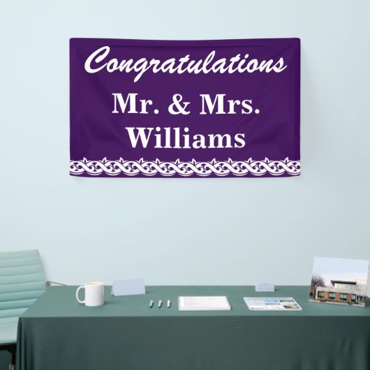 おめでとう 横断幕 (トレードショー)