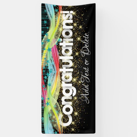 おめでとう 横断幕 (縦)