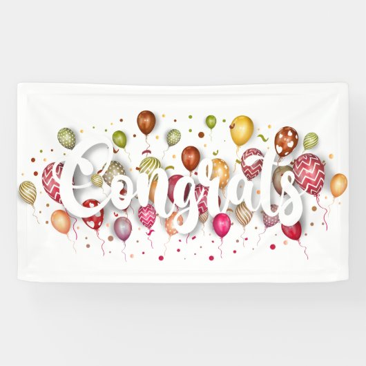 おめでとう 横断幕 (横)