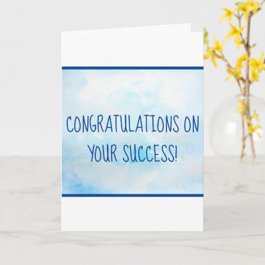 おめでとう!（次に何をするかを見るのが待ち遠しい） カード (黄色い花)